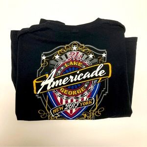 Lake George 2013 Americade Motorcycle Rally LS Tee - 3XL - Bike Week